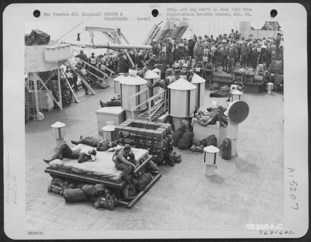 10th Air Depot Group in English Channel