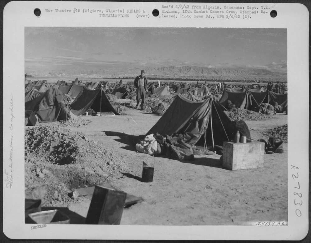 12th Air Force camp Algiers