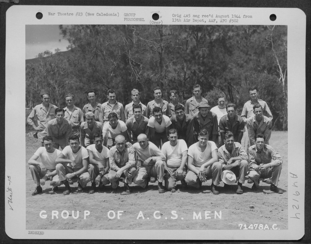 13th Air Depot Group on New Caledonia
