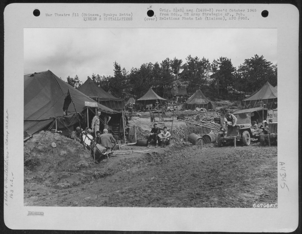 163rd Liaison Squadron at Okinawa