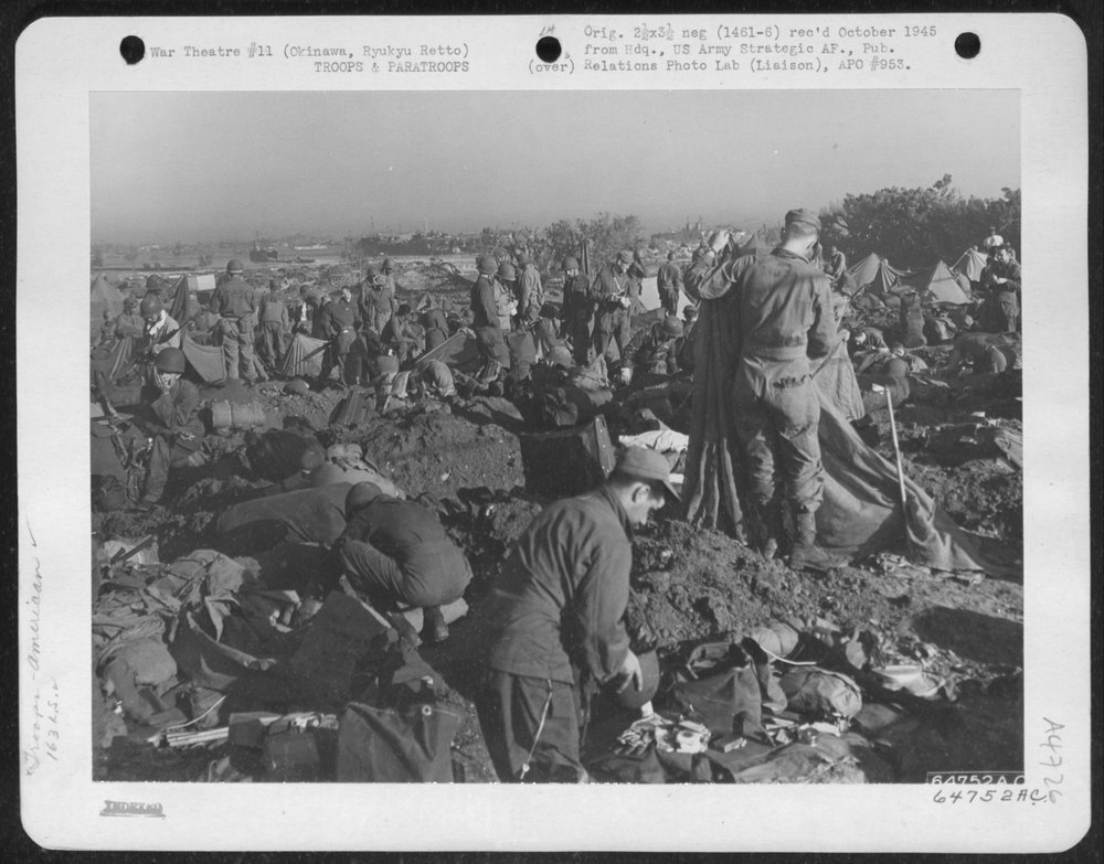 163rd Liaison Squadron on Okinawa