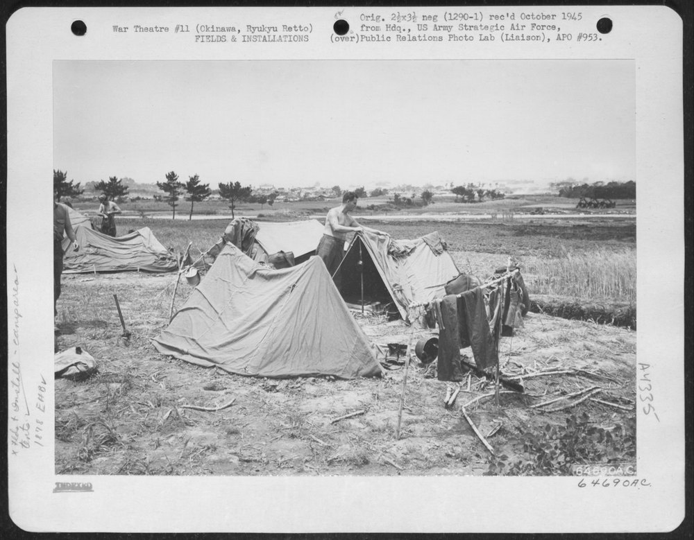 1878th Engineer Aviation Battalion on Okinawa