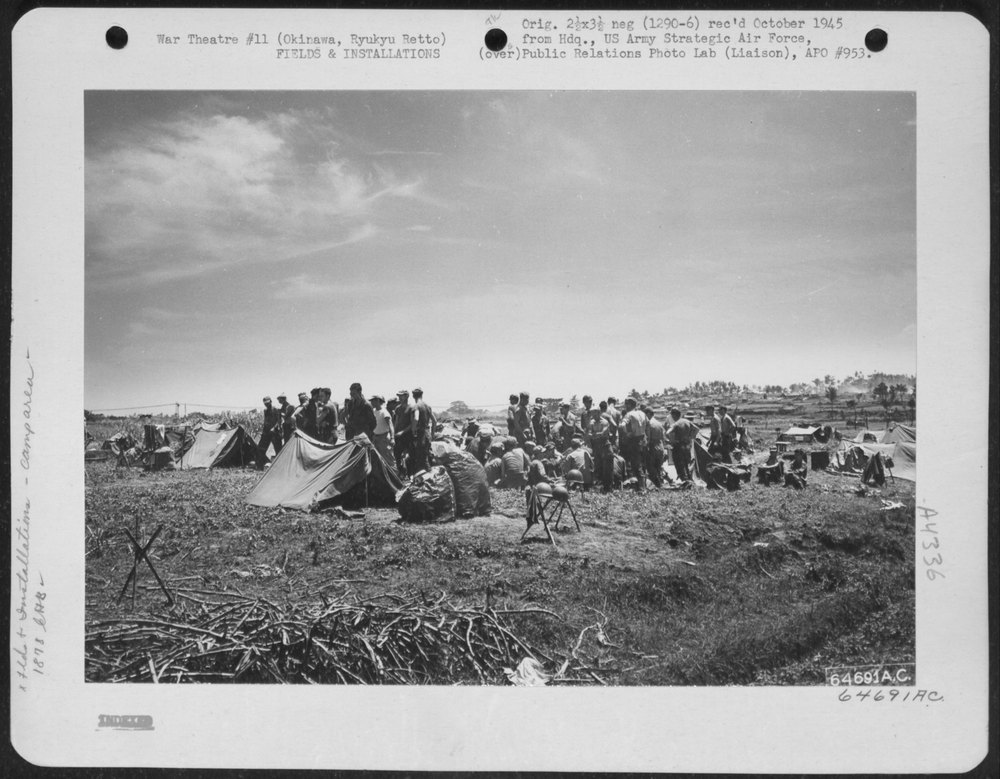 1878th Engineer Aviation Battalion on Okinawa