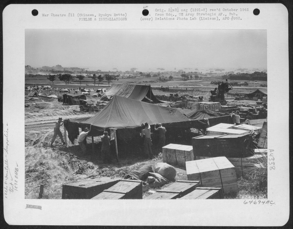1878th Engineer Aviation Battalion on Okinawa