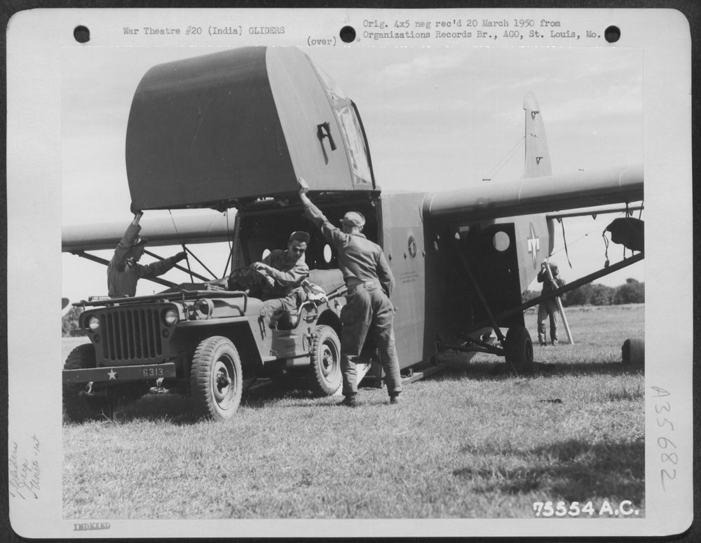 1st Air Commando Jeep at Fenny India