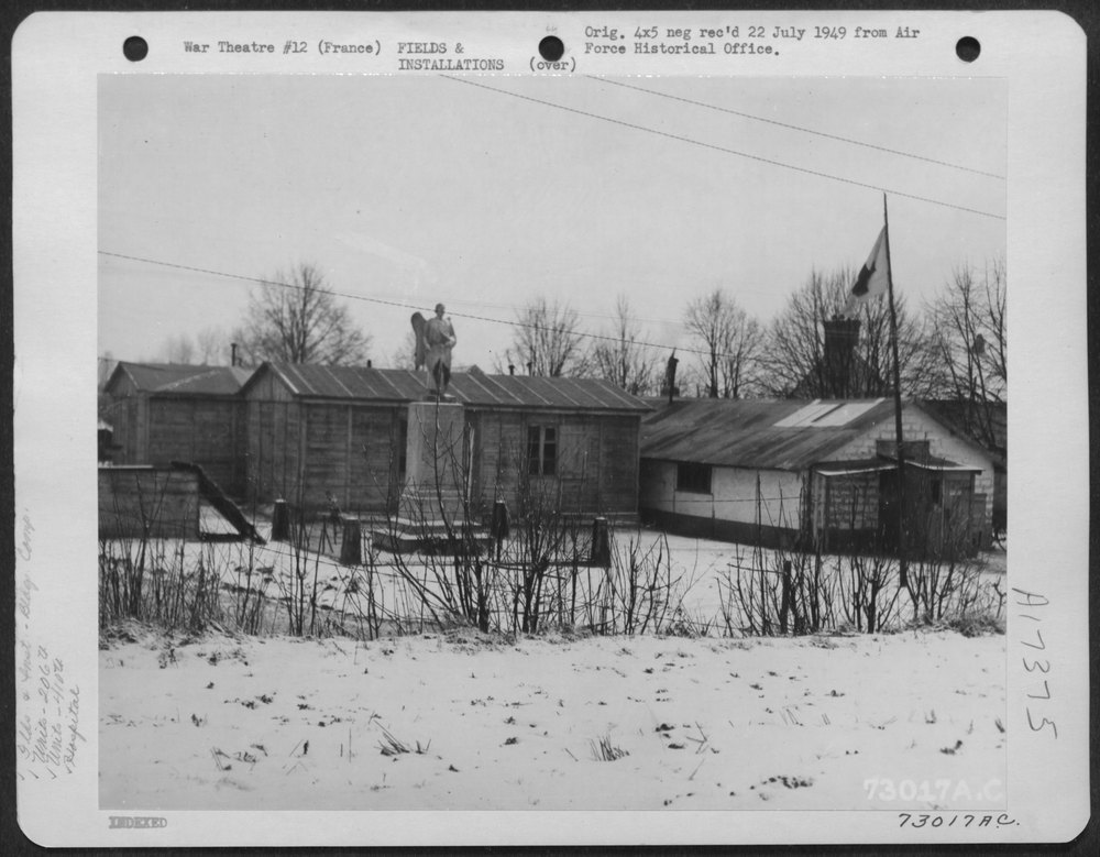 206th Medics Building in France