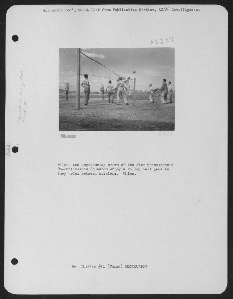 21st Photographic Reconnaissance Squadron in China