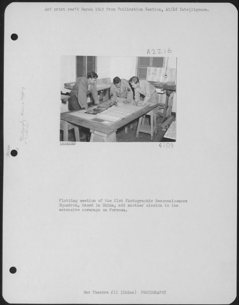 21st Photographic Reconnaissance Squadron in China