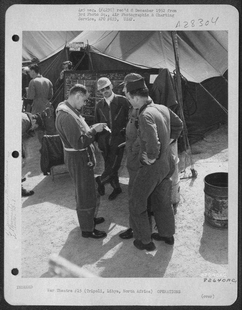 23rd Fighter Bomber Squadron filming gunnery