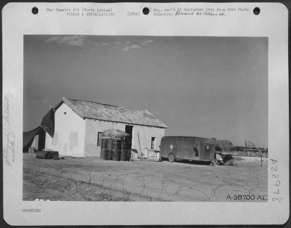 23rd Photo Squadron in North Africa