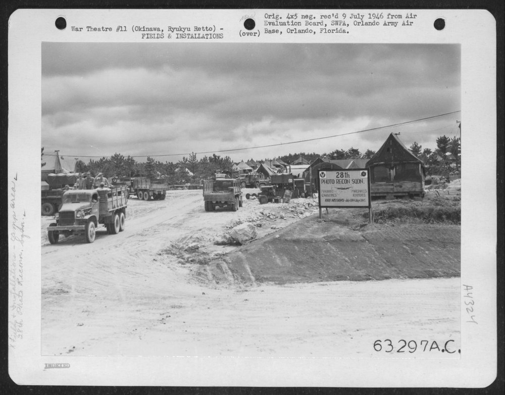 28th Photo Reconnaissance Squadron on Okinawa