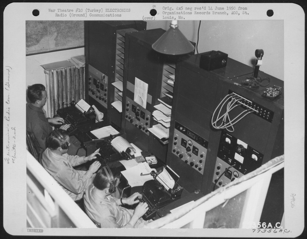 2nd Army Airways Communication Wing at Turkish air base