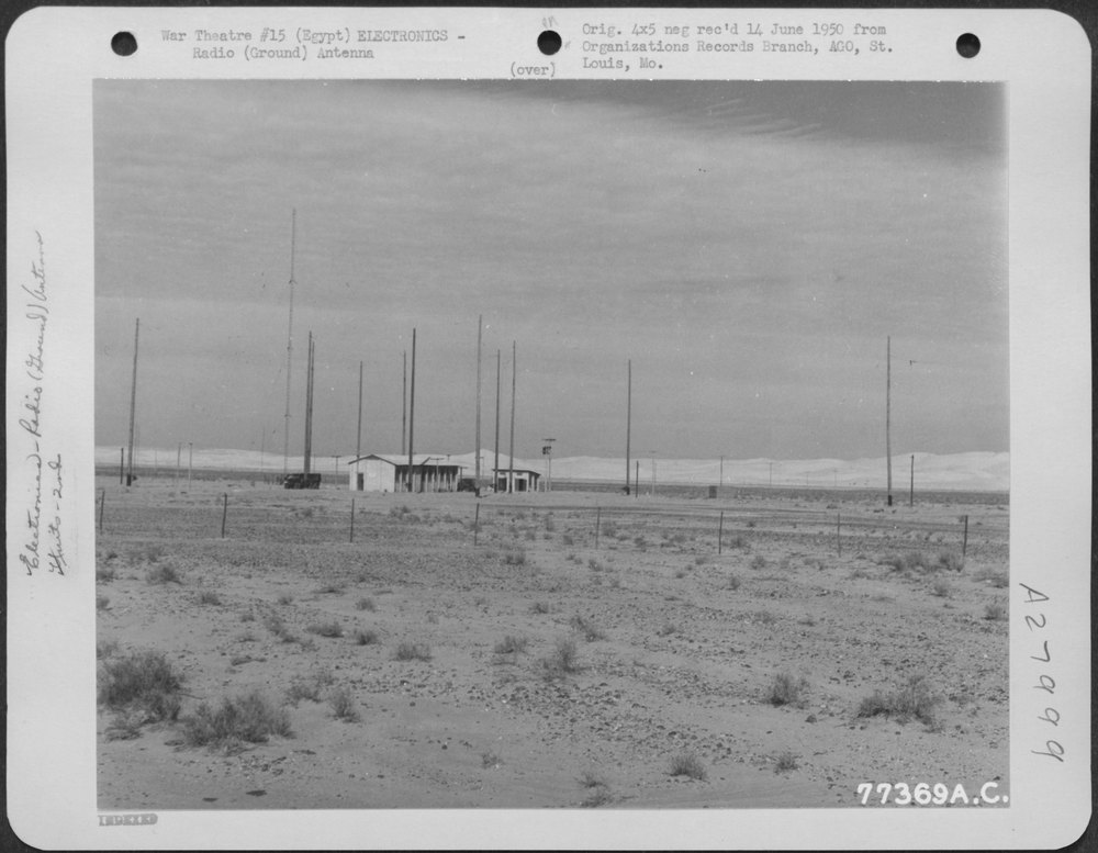 2nd Army Airways radio station at Cairo