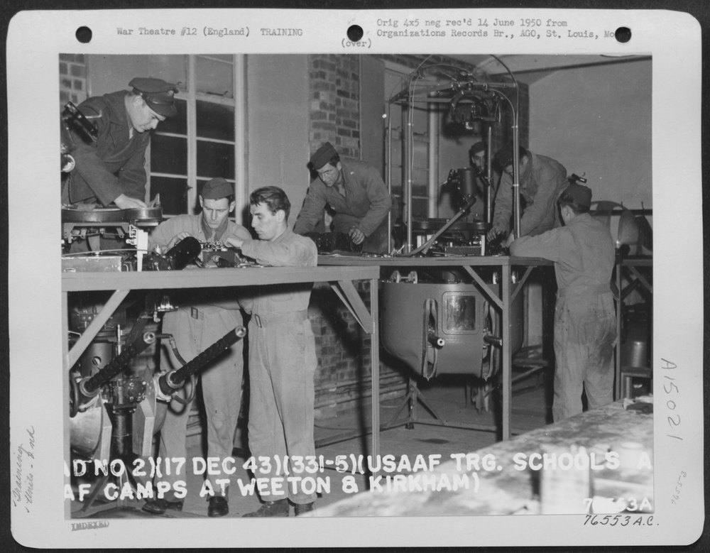 2nd Base Air Depot at RAF camp