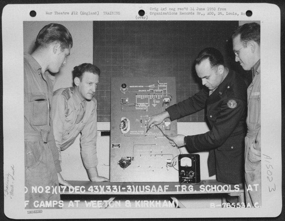 2nd Base Air Depot at RAF camp