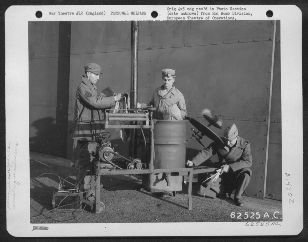 2nd Bomb Division Washing Machine