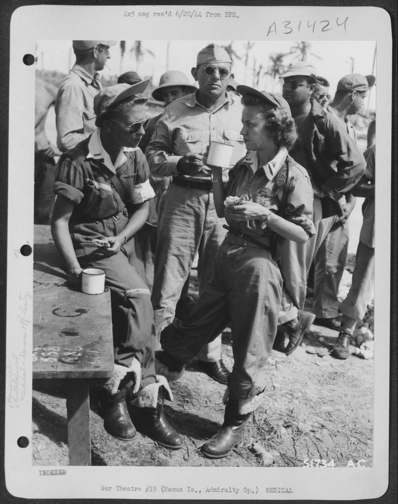 2nd Lt. Elizabeth Dodd, and 2nd Lt. Kathleen Dial