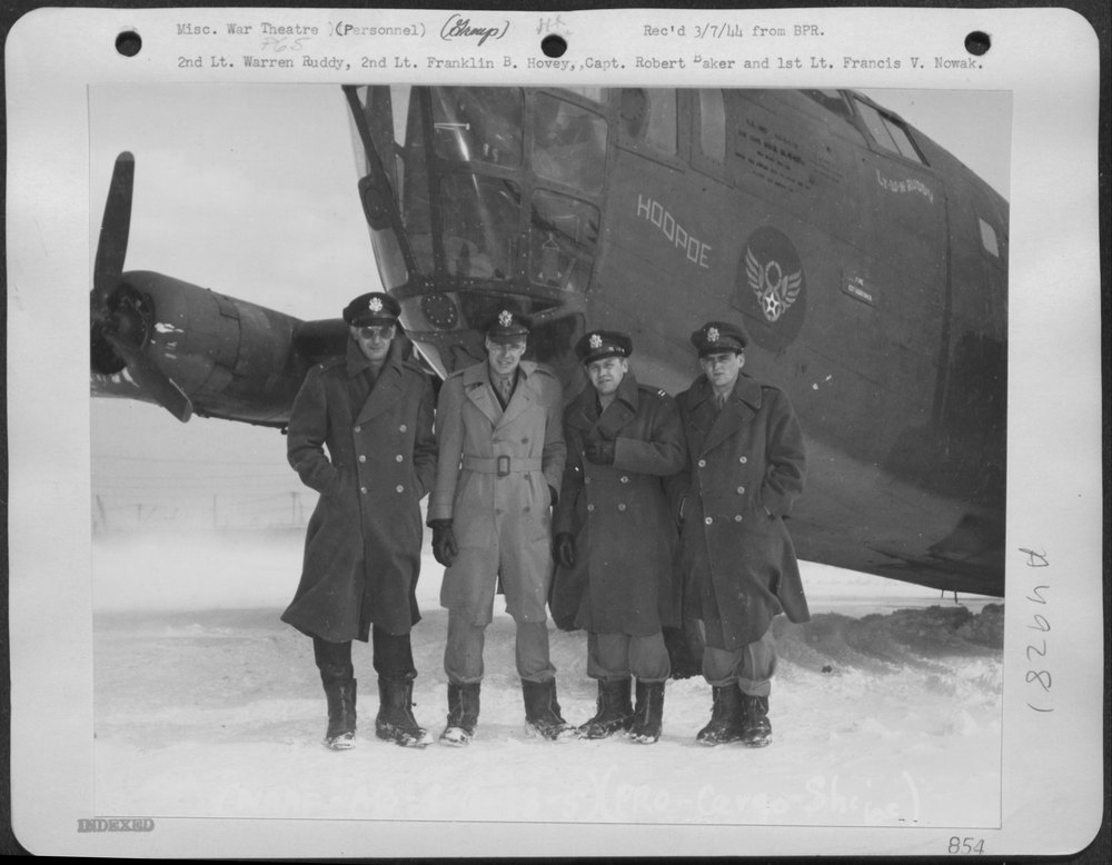 2nd Lt. Warren Ruddy, 2nd Lt. Franklin B