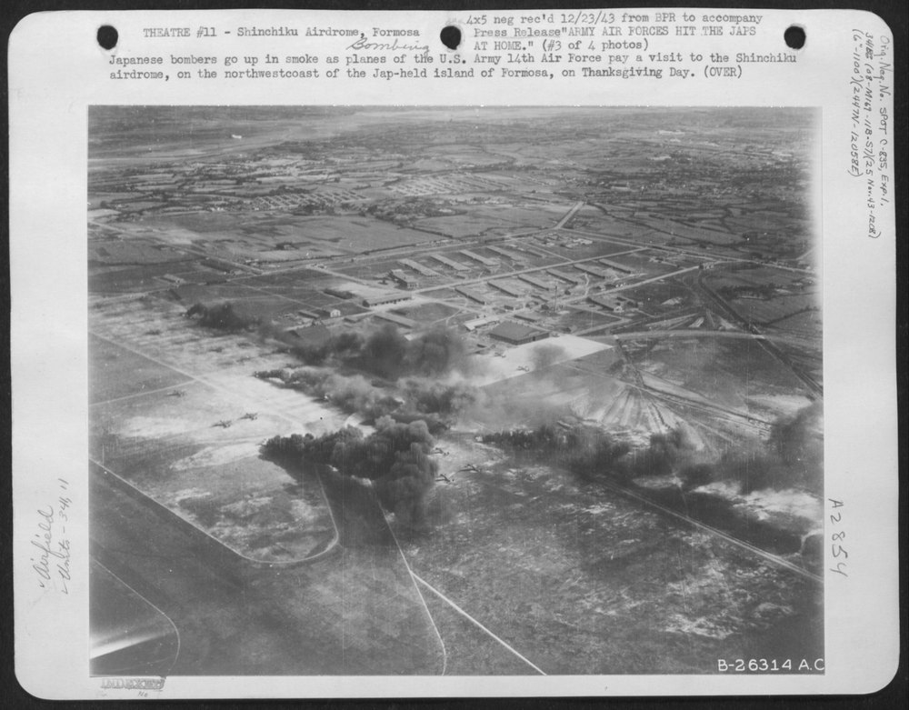 341st Bomb Group bombers on November 25