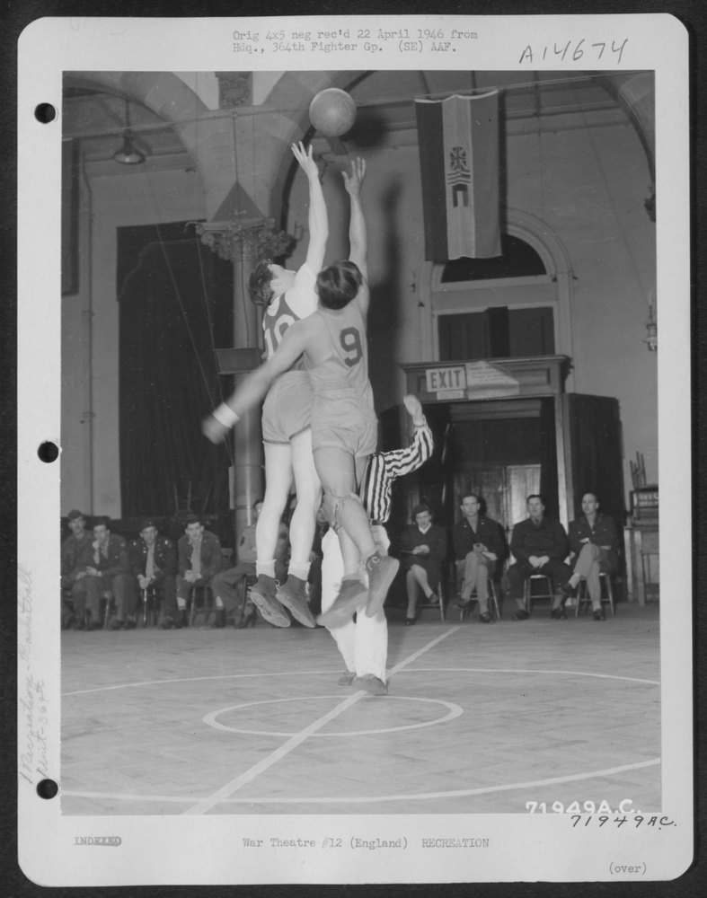 364th Fighter Group basketball tournament England