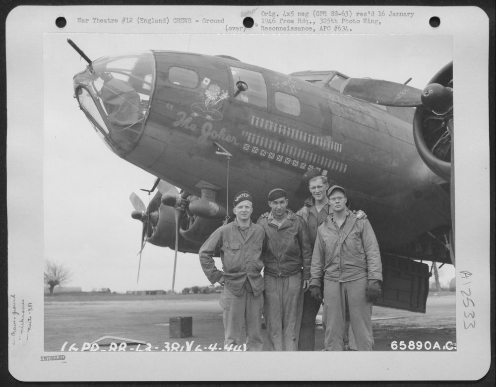 381st Bomb Group at England base