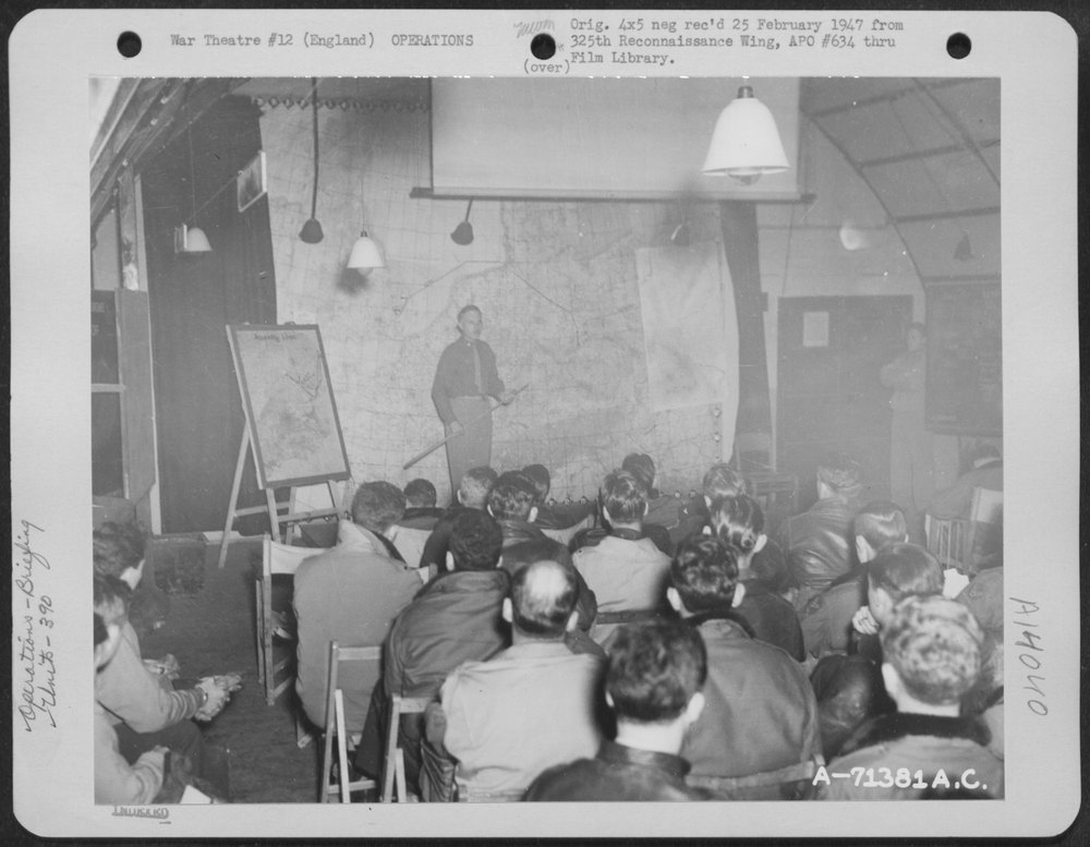 390th Bomb Group at 8th Air Force Base