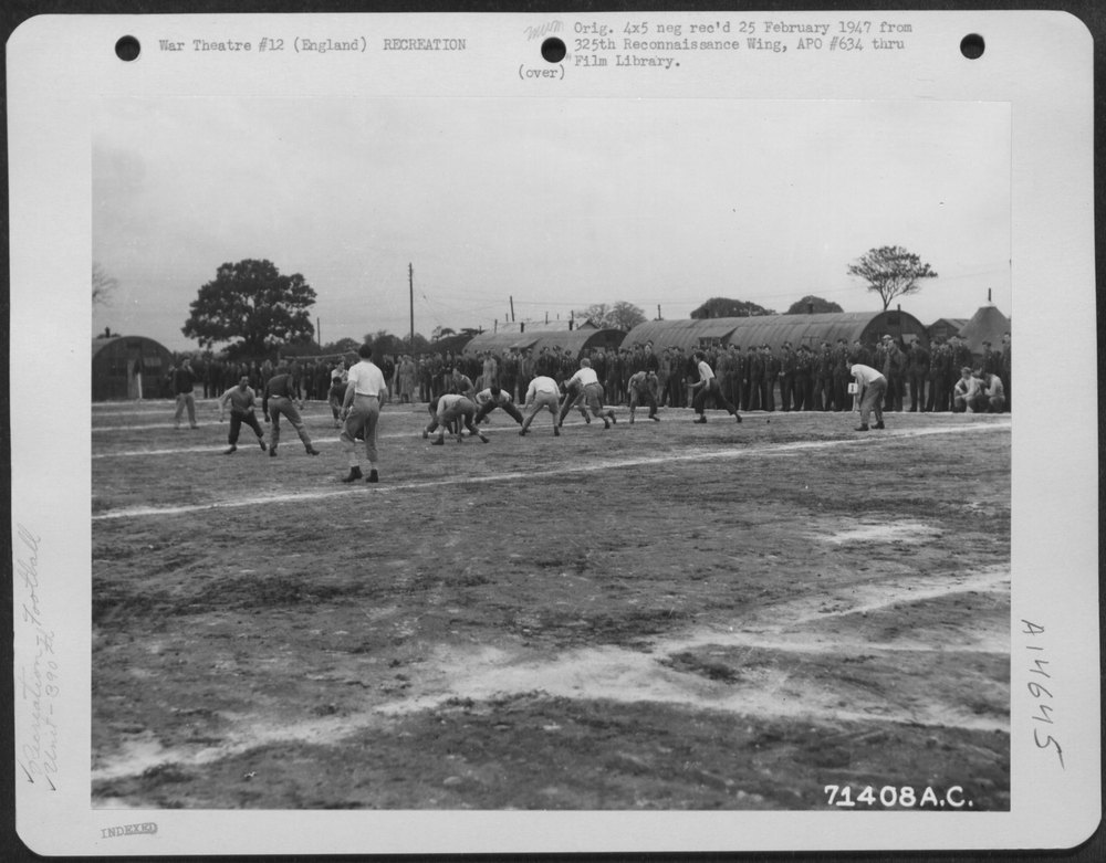 390th Bomb Group Football Game England
