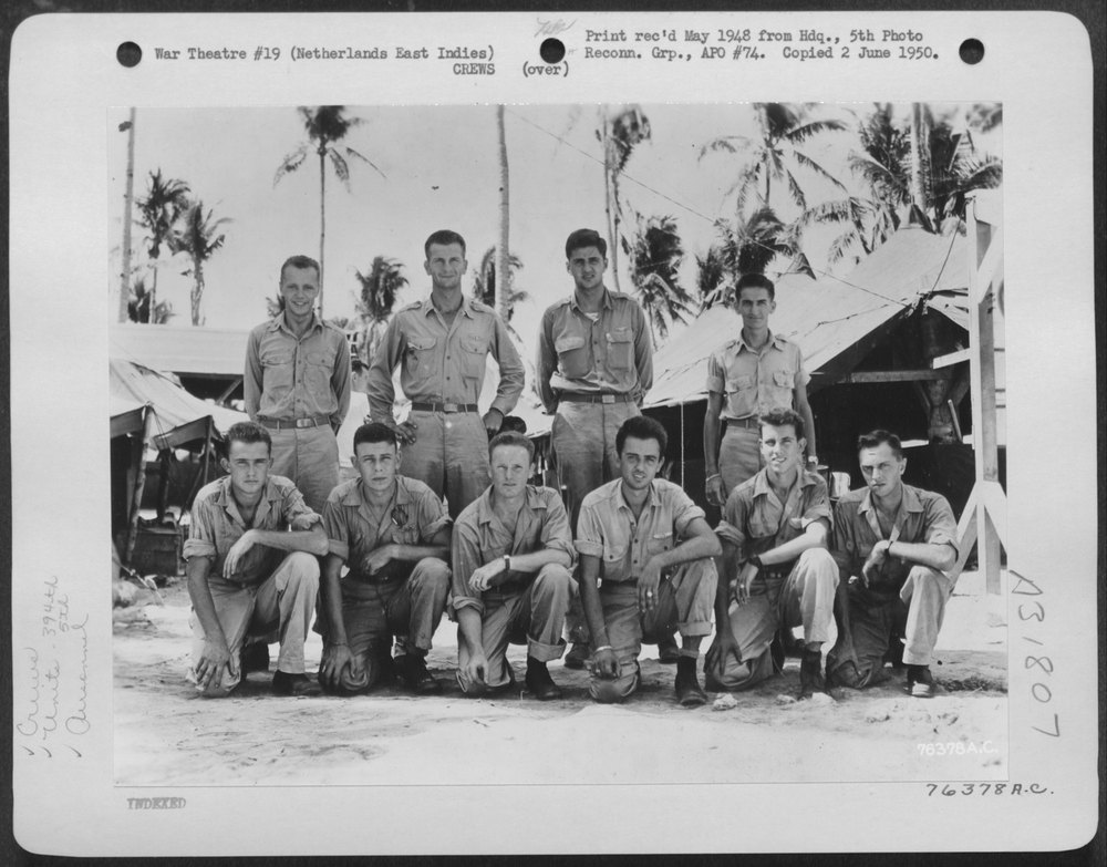 394th Bomb Squadron crew Netherlands East Indies