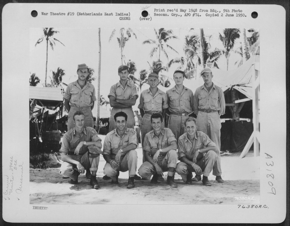394th Bomb Squadron crew Netherlands East Indies