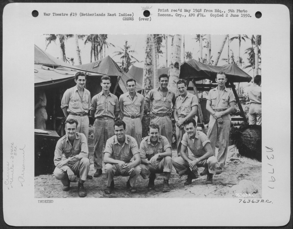 394th Bomb Squadron crew Netherlands East Indies