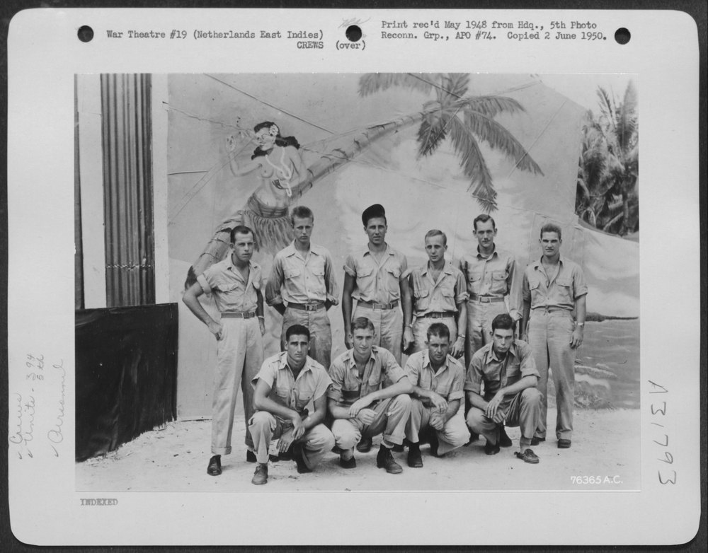 394th Bomb Squadron crew Netherlands East Indies