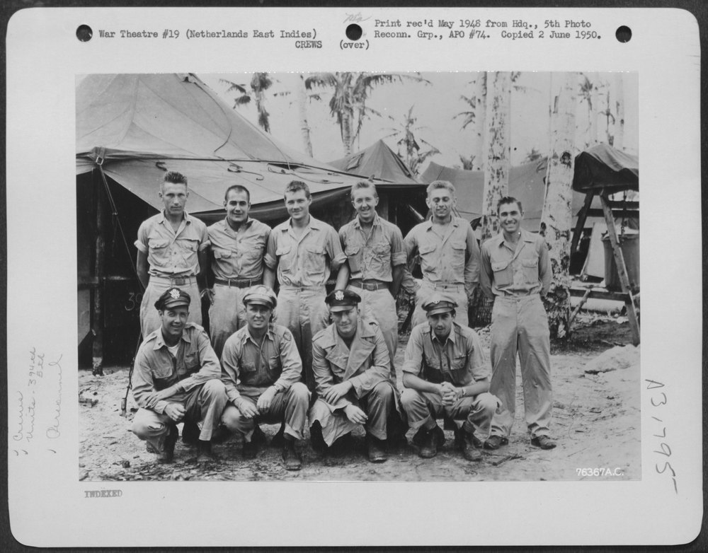 394th Bomb Squadron crew Netherlands East Indies