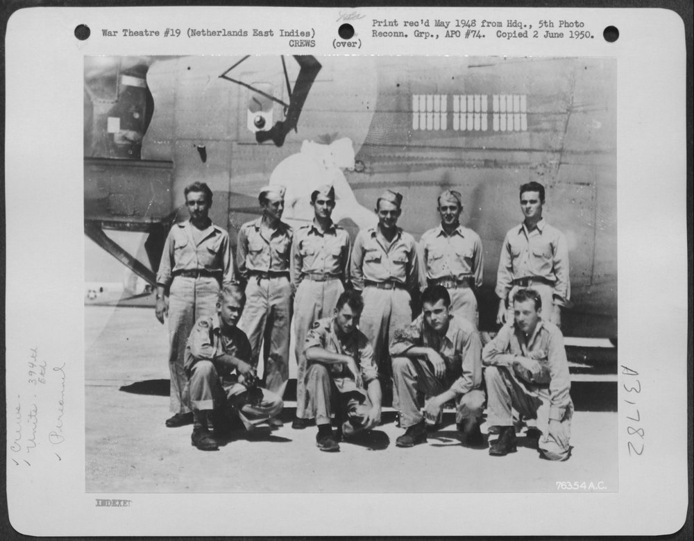 394th Bomb Squadron crew Netherlands East Indies
