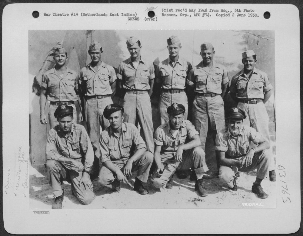 394th Bomb Squadron crew Netherlands East Indies