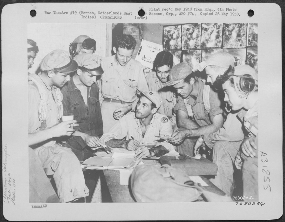 394th Bomb Squadron in Borneo