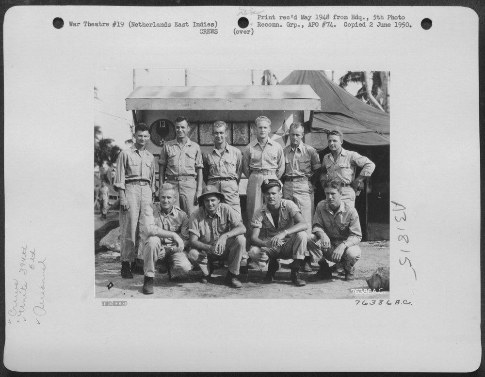 394th Bomb Squadron in Netherlands East Indies