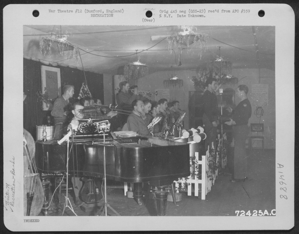 3rd Division Band at Duxford