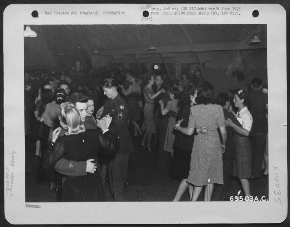 401st Bomb Group 4th July party England