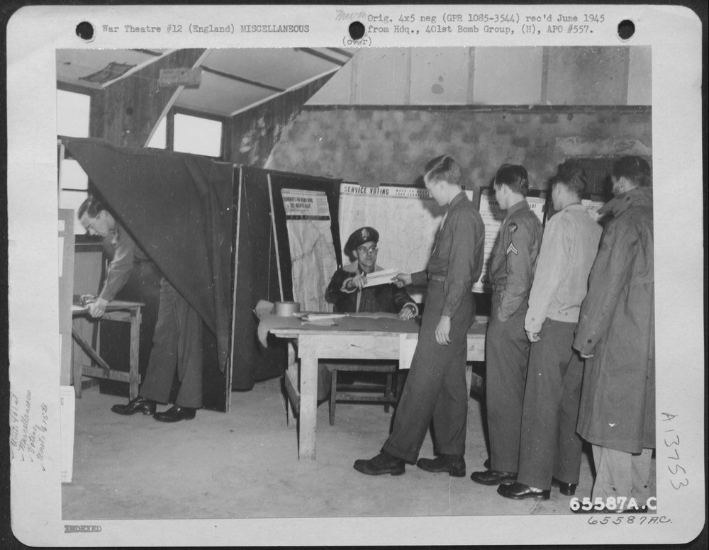 401st Bomb Group votes England