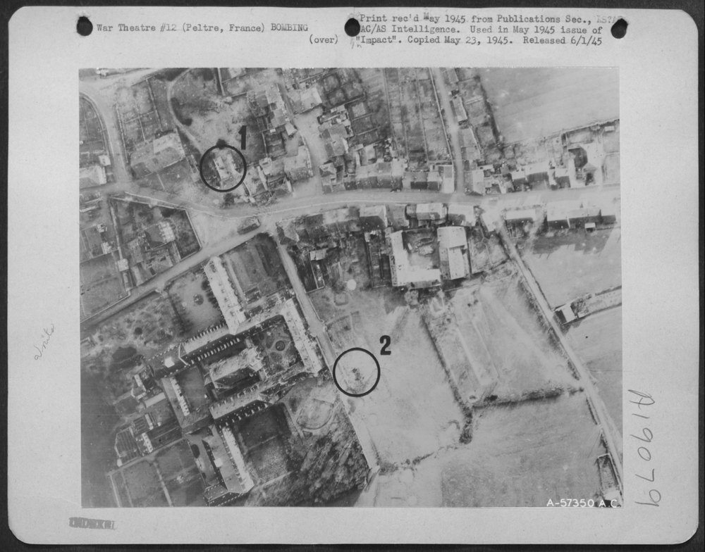 405th Fighter Group over Peltre France