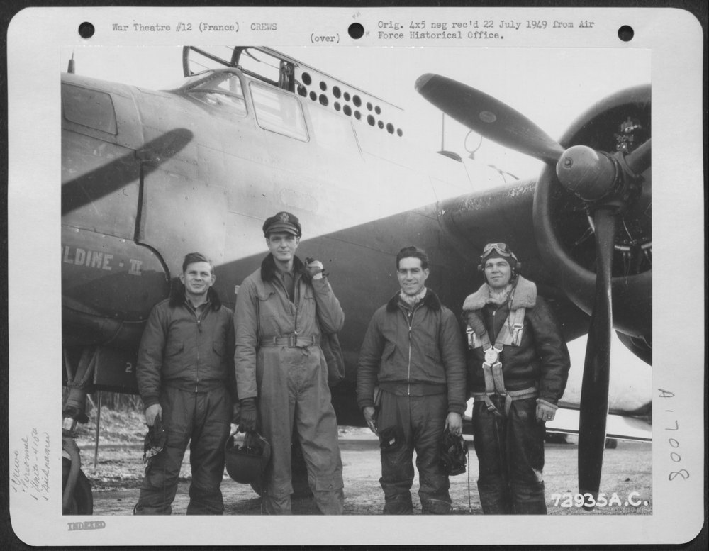410th Bomb Group in France