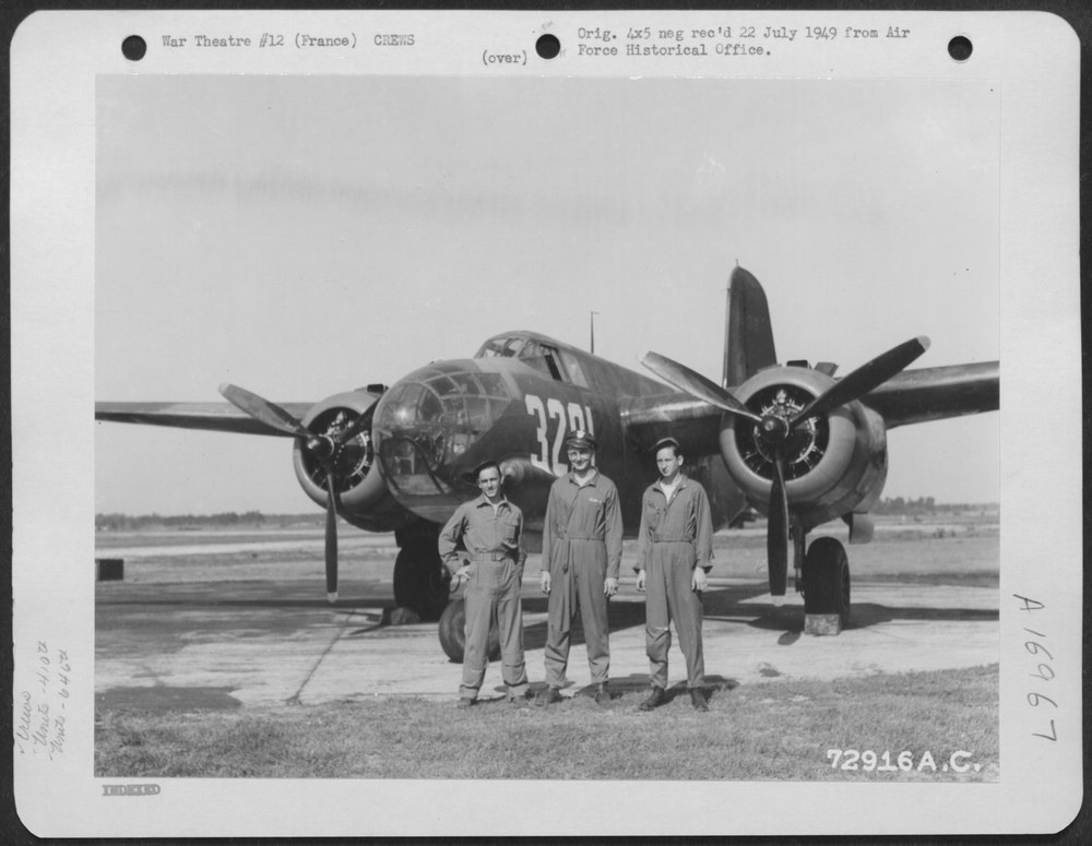 410th Bomb Group in France