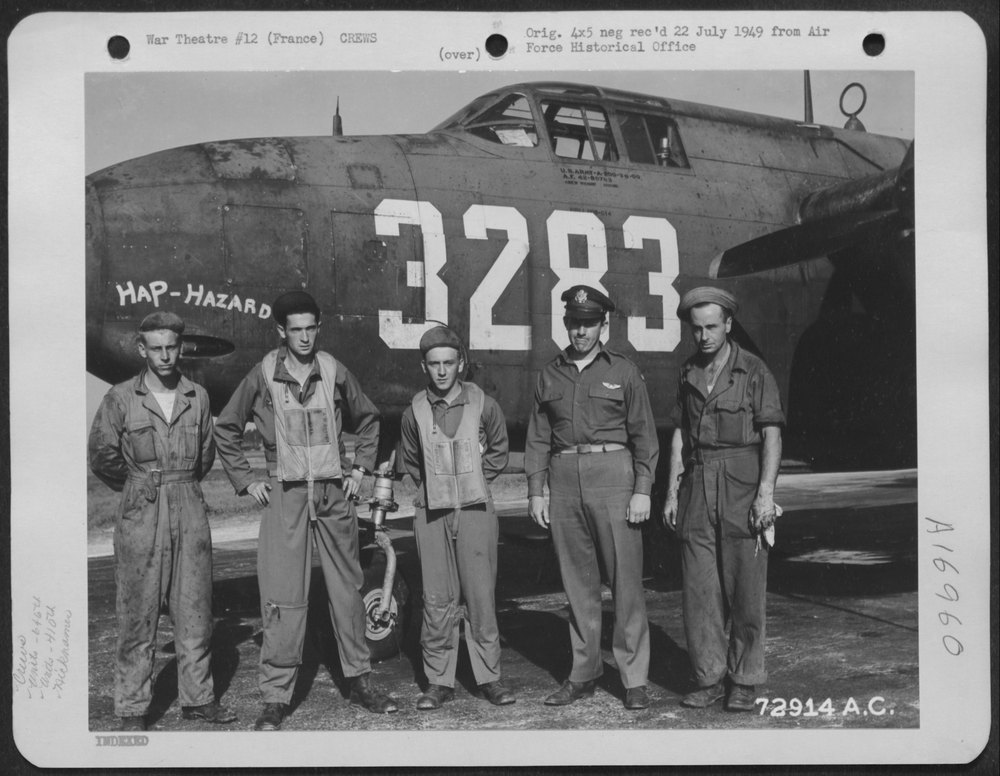 410th Bomb Group in France