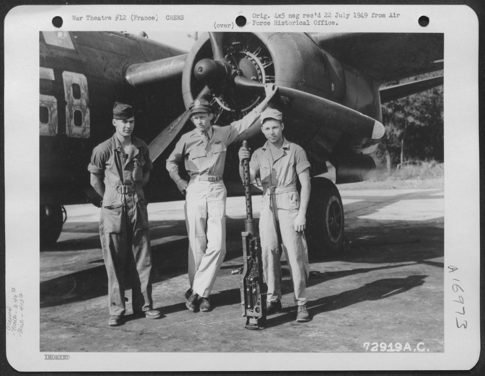 410th Bomb Group in France
