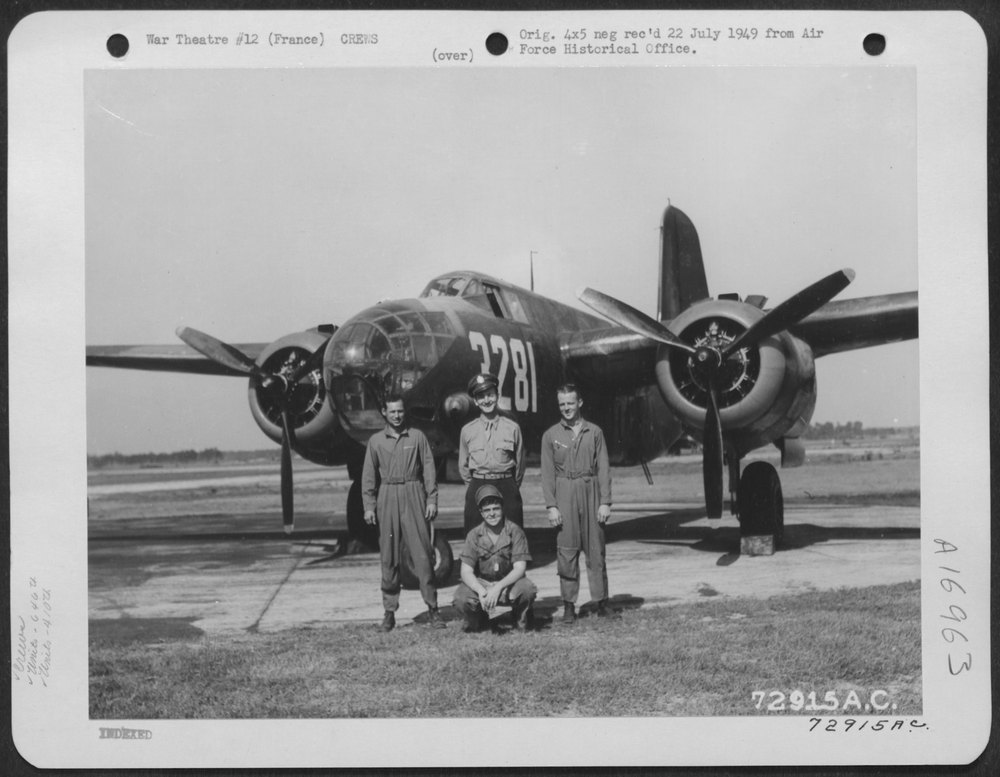 410th Bomb Group in France