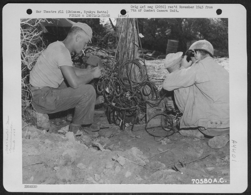 443rd Signal Battalion on Okinawa