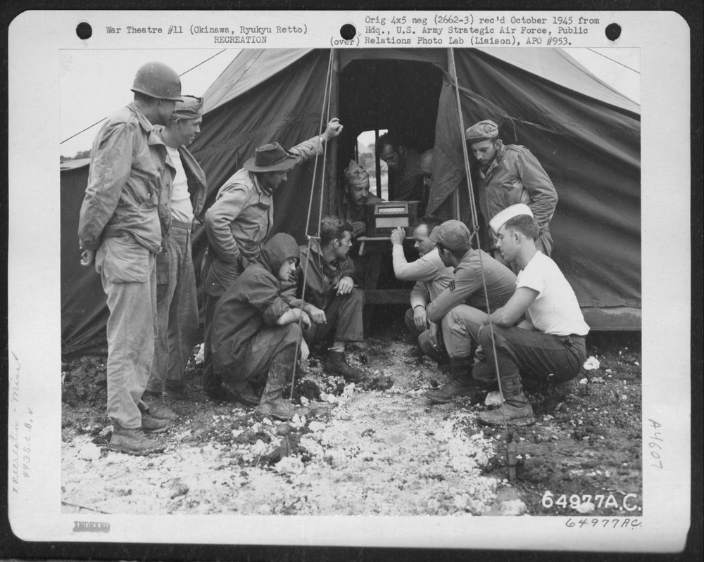 443rd Signal Construction Battalion on Okinawa