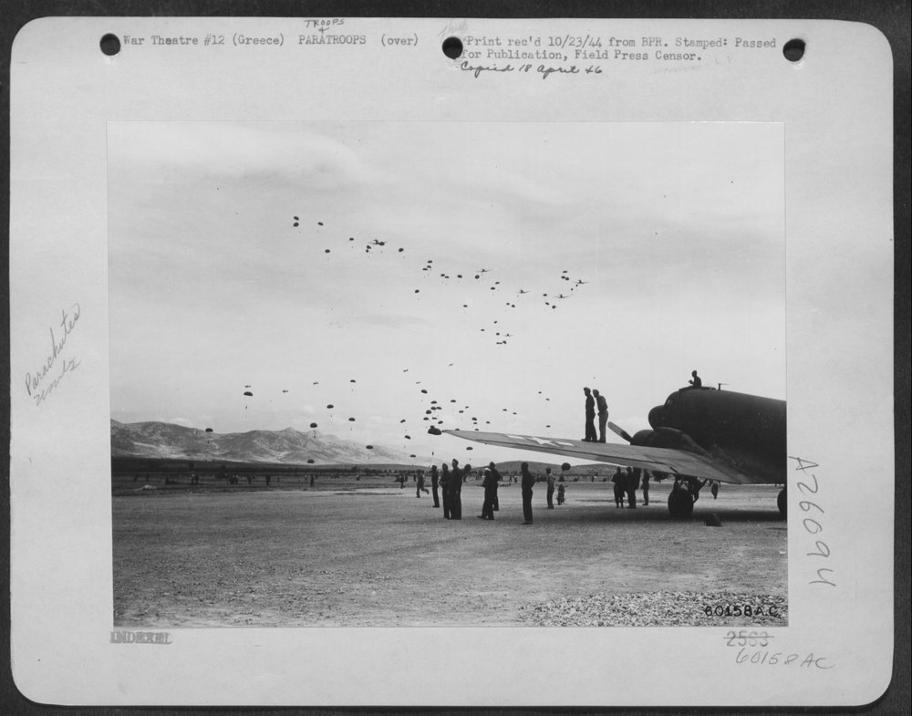 51st Troop Carrier near Athens