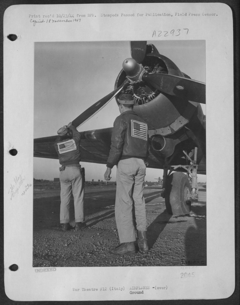 51st Troop Carrier Wing in Italy