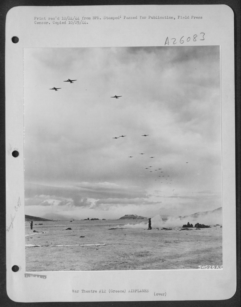 51st Troop Carrier Wing near Athens